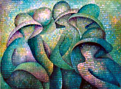 Pallori di Luglio - Mosaico - Antonio Cersosimo Arte